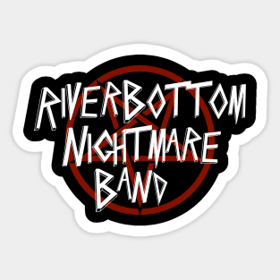 Jug Band vs Riverbottom Nightmare Band Sticker